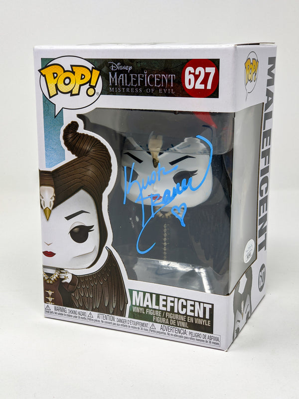 Kristin Bauer Disney Mistress of Evil Maleficent #627 OUAT Signed Funko Pop JSA Autograph
