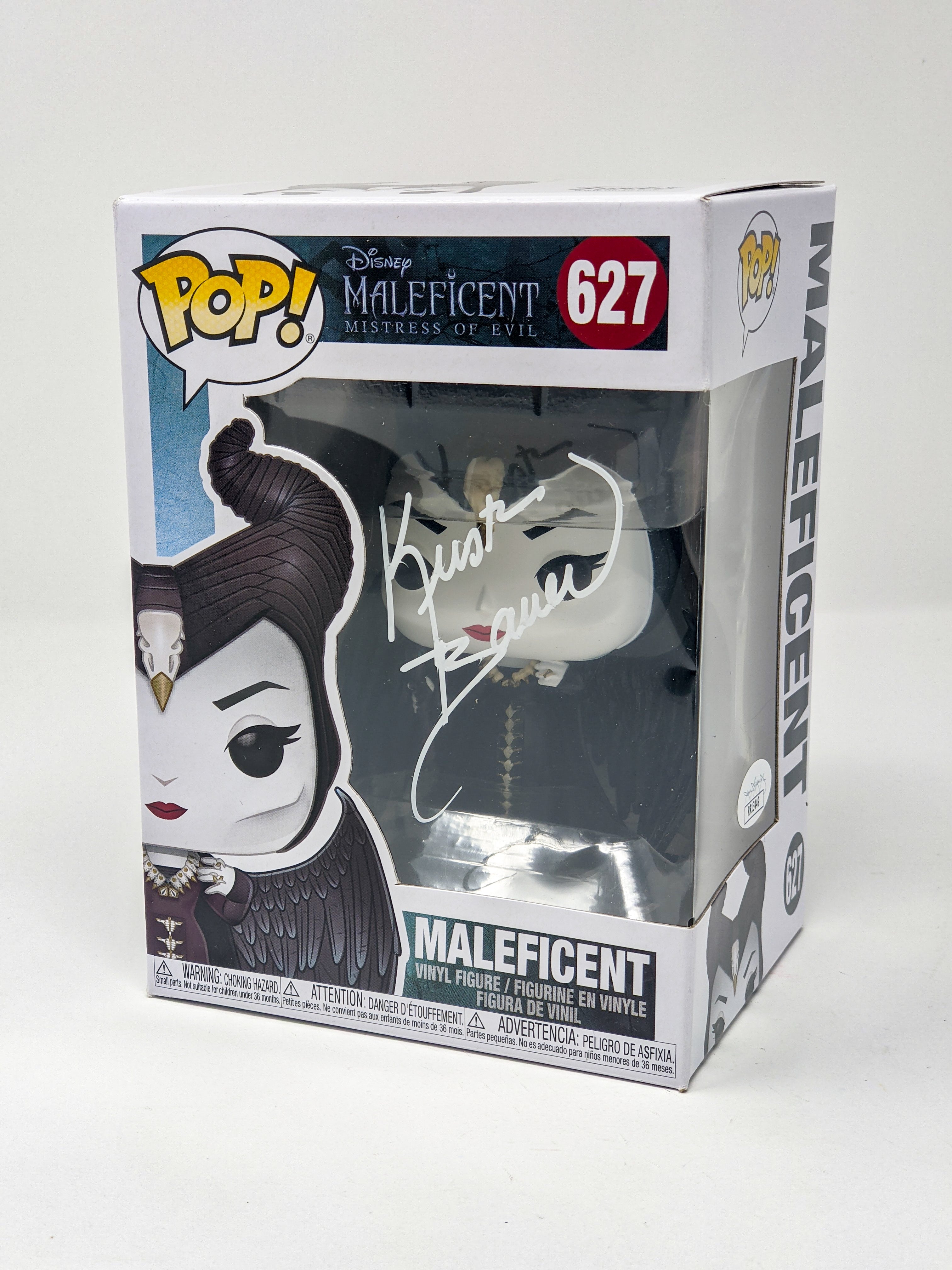 Kristin Bauer Disney Mistress of Evil Maleficent OUAT #627 Signed Funko Pop JSA Autograph