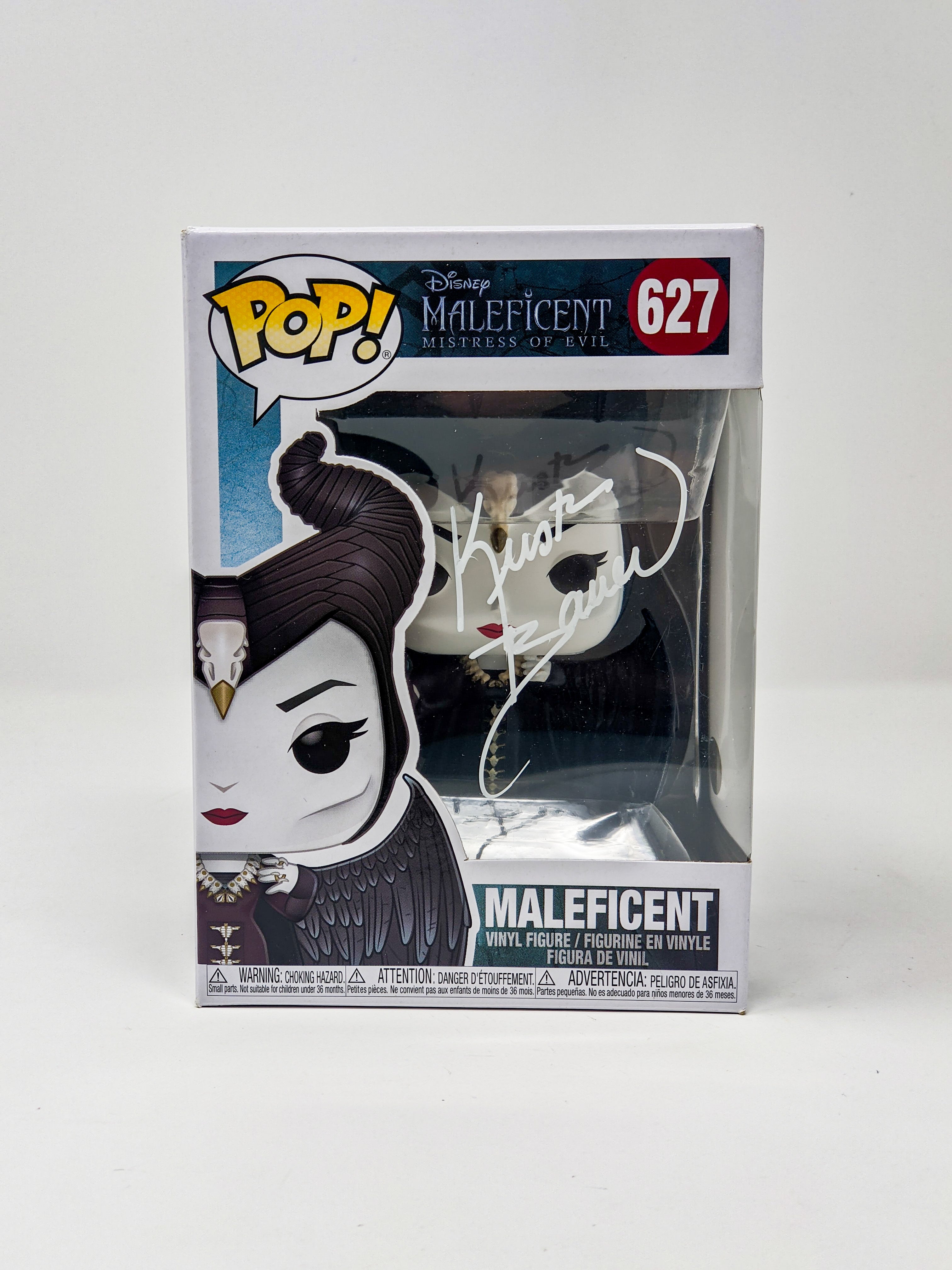 Kristin Bauer Disney Mistress of Evil Maleficent OUAT #627 Signed Funko Pop JSA Autograph