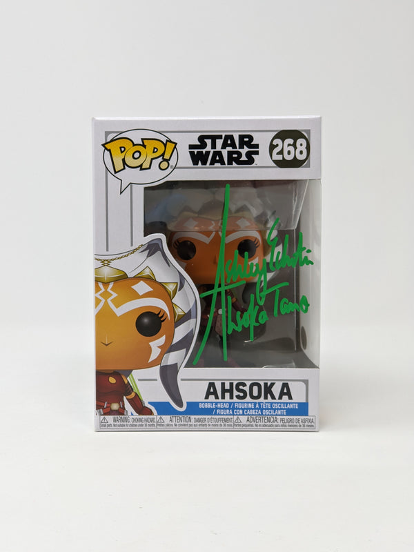 Ashley Eckstein Star Wars Ahsoka #268 Signed Funko Pop JSA COA Certified Autograph GalaxyCon