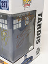 Doctor Who Tardis #227 Funko Pop Cast x3 Signed McGann, Kingston, Smith JSA Certified Autograph