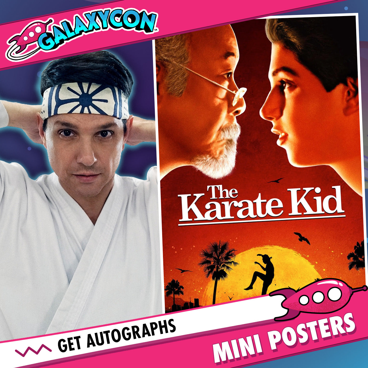 Ralph Macchio: Autograph Signing on Mini Poster, November 27th