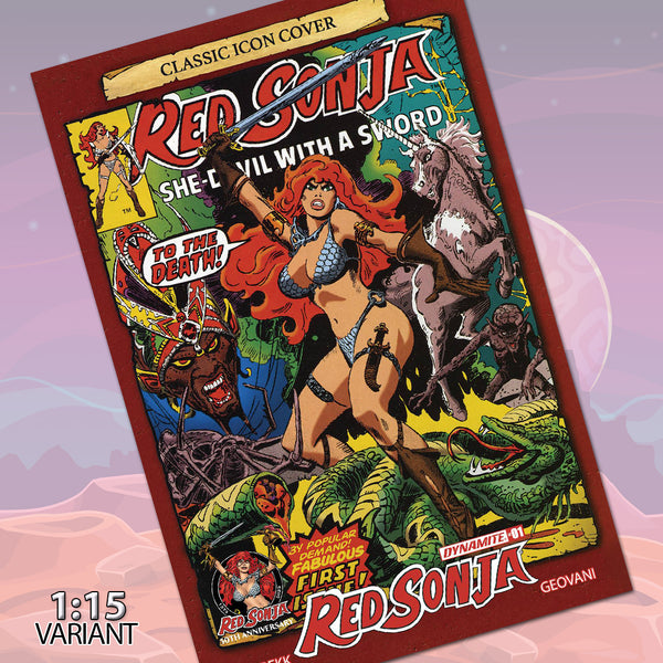 Red Sonja #1 Cover P 1:15 Icon Variant Comic Book
