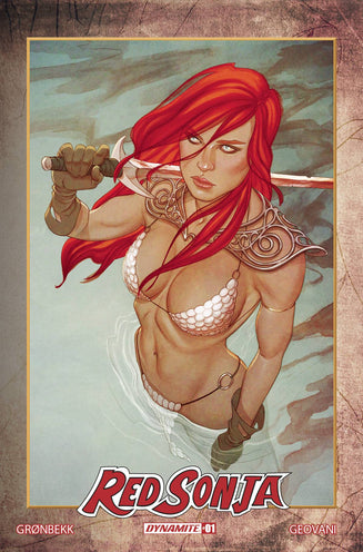 Red Sonja #1 Cover ZT 1:10 Frison Modern Icon Variant Comic Book