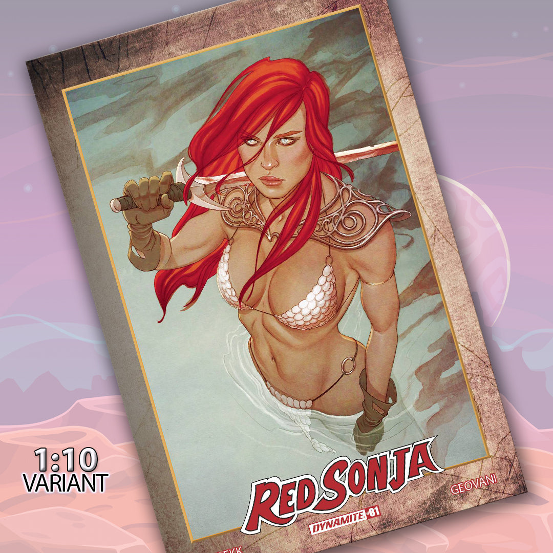 Red Sonja #1 Cover ZT 1:10 Frison Modern Icon Variant Comic Book