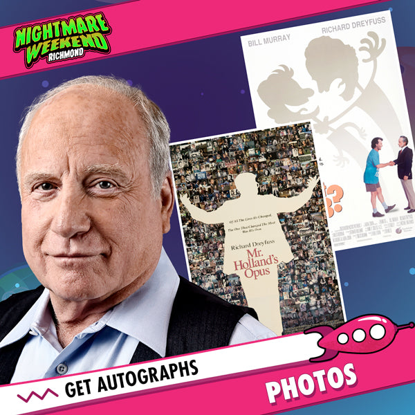 Richard Dreyfuss: Autograph Signing on More Photos, September 28th