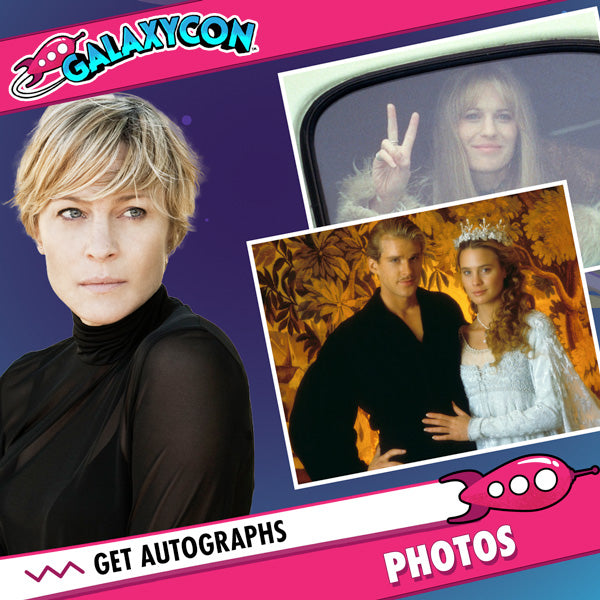 Robin Wright: Autograph Signing on Photos, Late 2023