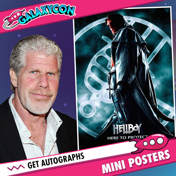 Ron Perlman: Autograph Signing on Mini Posters, November 20th