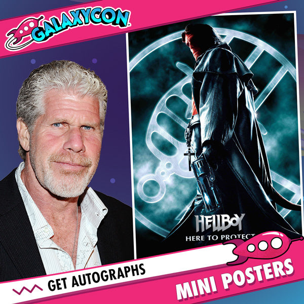 Ron Perlman: Autograph Signing on Mini Posters, July 4th