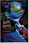 Killer Klowns from Outer Space 8x12 Signed Cast Photo JSA Certified Autograph