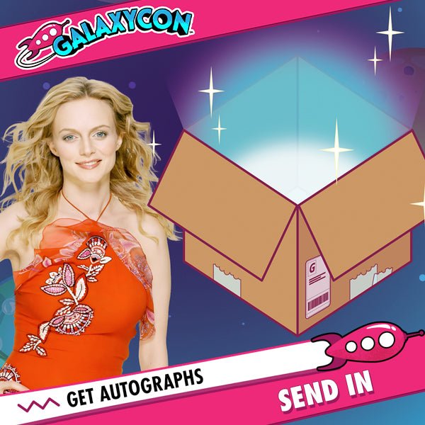 Heather Graham: Send In Your Own Item to be Autographed, SALES CUT OFF 11/20/26