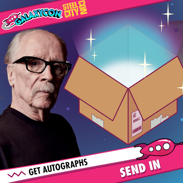 John Carpenter: Send In Your Own Item to be Autographed, SALES CUT OFF 3/24/24