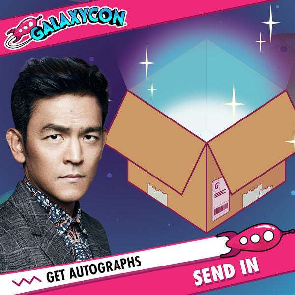 John Cho: Send In Your Own Item to be Autographed, SALES CUT OFF 6/23/24