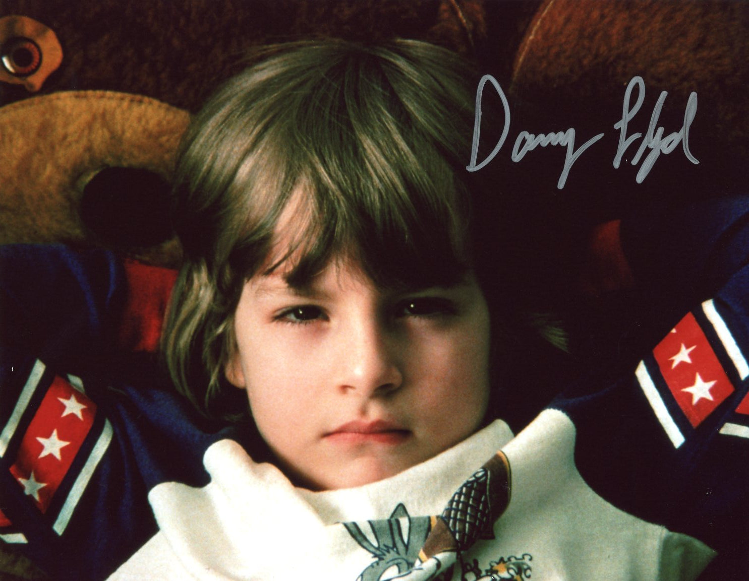 Danny Lloyd The Shining 8x10 Signed Photo JSA Certified Autograph