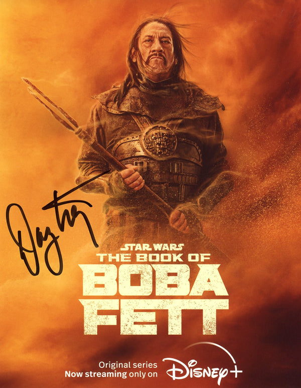 Danny Trejo Star Wars: Book of Boba Fett 8x10 Signed Photo JSA Certified Autograph