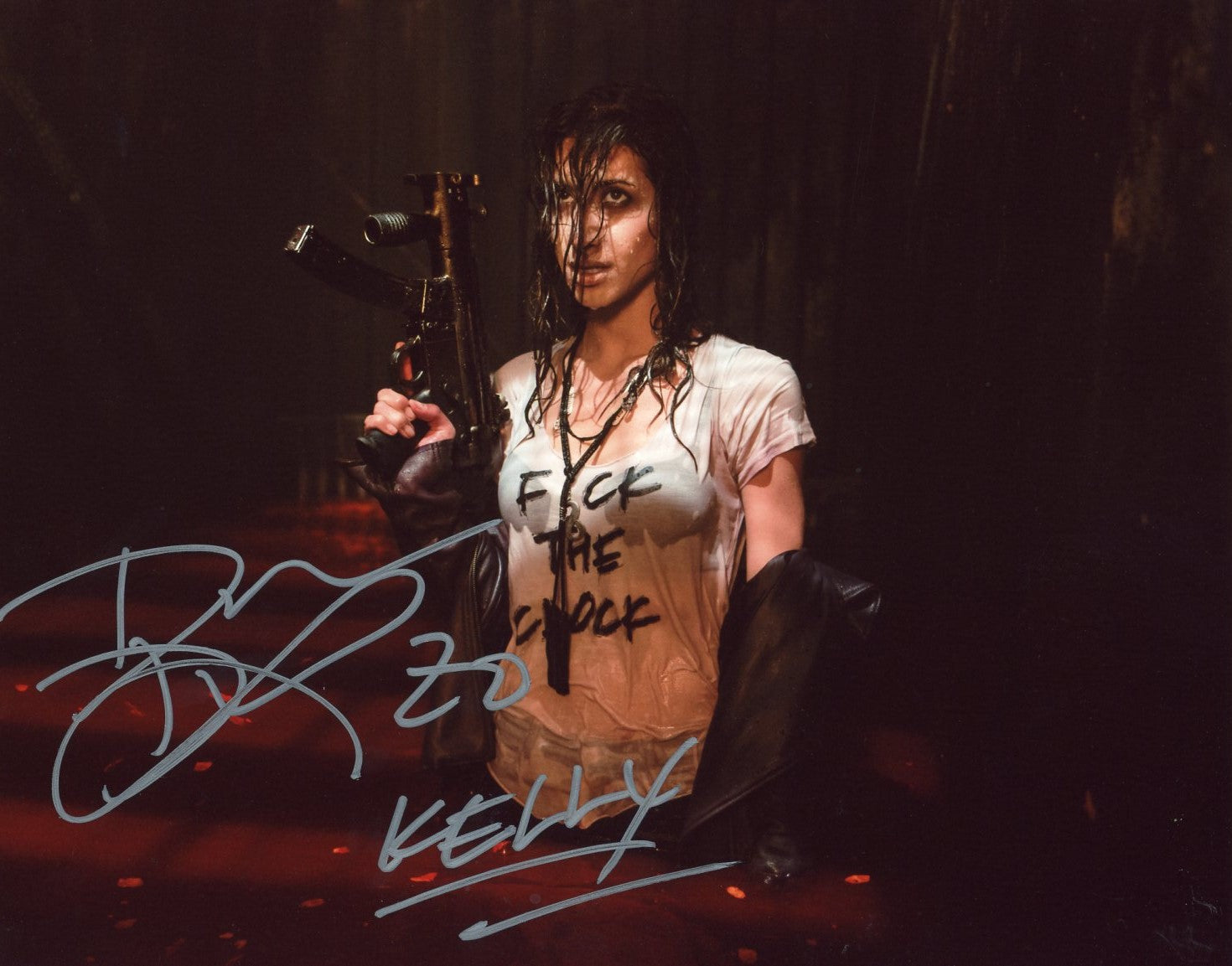 Dana Delorenzo Ash VS The Evil Dead 8x10 Signed Photo JSA Certified Autograph