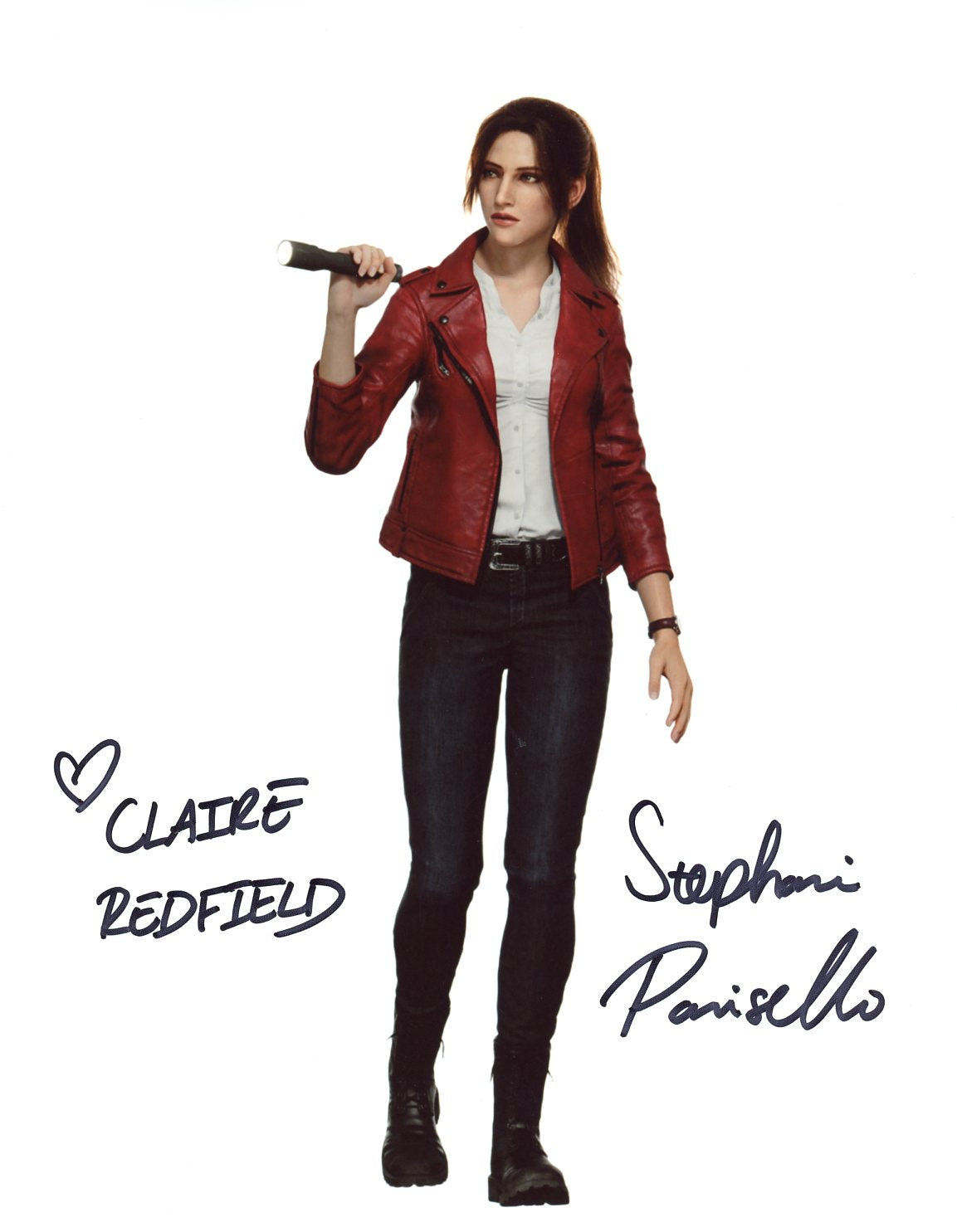 Stephanie Panisello Resident Evil 8x10 Signed Photo JSA Certified Autograph