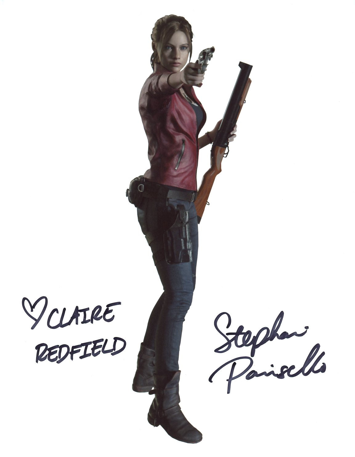 Stephanie Panisello Resident Evil 8x10 Signed Photo JSA Certified Autograph