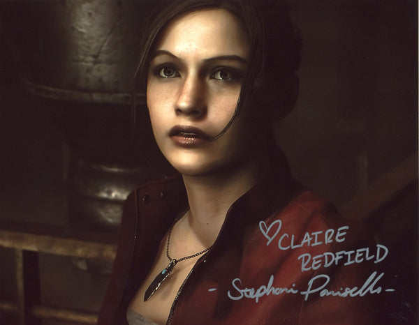 Stephanie Panisello Resident Evil 8x10 Signed Photo JSA Certified Autograph