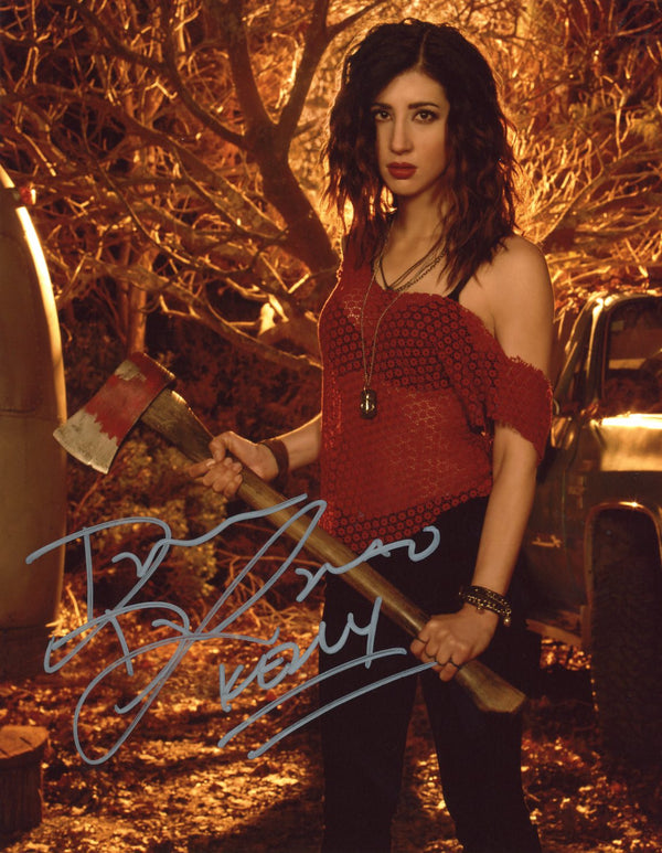 Dana Delorenzo Ash VS The Evil Dead 8x10 Signed Photo JSA Certified Autograph