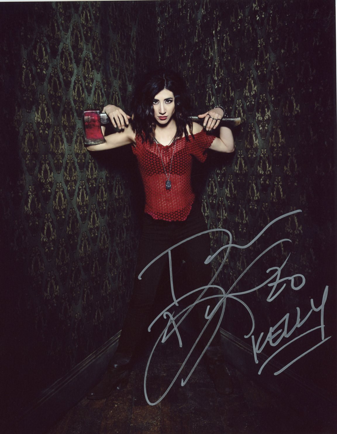 Dana Delorenzo Ash VS The Evil Dead 8x10 Signed Photo JSA Certified Autograph