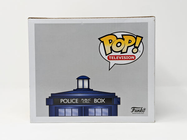 Doctor Who Tardis #227 Signed Funko Pop Cast x4 McCoy, Kingston, Tennant, Darvill JSA Certified Autograph