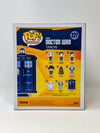 Doctor Who Tardis #227 Signed Funko Pop Cast x5 Kingston, Tennant, Darvill, Baker, Tate JSA Certified Autograph