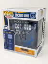 Doctor Who Tardis #227 Funko Pop Cast x3 Signed Kingston, Tennant, Darvill JSA Certified Autograph