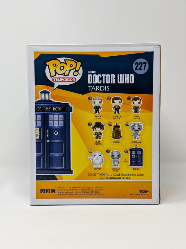 Doctor Who Tardis #227 Funko Pop Cast x3 Signed Kingston, Tennant, Darvill JSA Certified Autograph