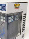 Doctor Who Tardis #227 Funko Pop Cast x3 Signed Kingston, Tennant, Darvill JSA Certified Autograph