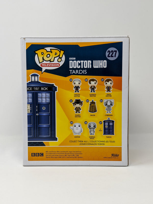 Doctor Who Tardis #227 Funko Pop Cast x3 Signed Kingston, Tennant, Darvill JSA Certified Autograph