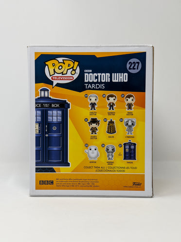 Doctor Who Tardis #227 Funko Pop Cast x3 Signed Kingston, Tennant, Darvill JSA Certified Autograph