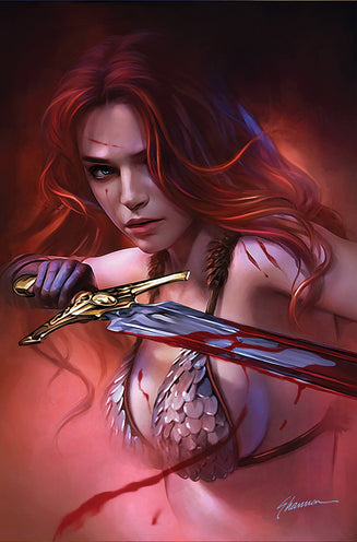 Red Sonja #1 Cover ZK Maer 1:200 Virgin Foil Edition Variant Comic Book