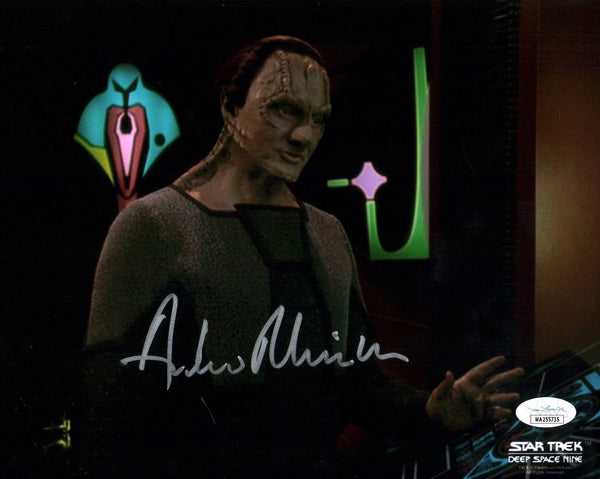 Andy Robinson Star Trek: DS9 8x10 Signed Photo JSA Certified Autograph GalaxyCon