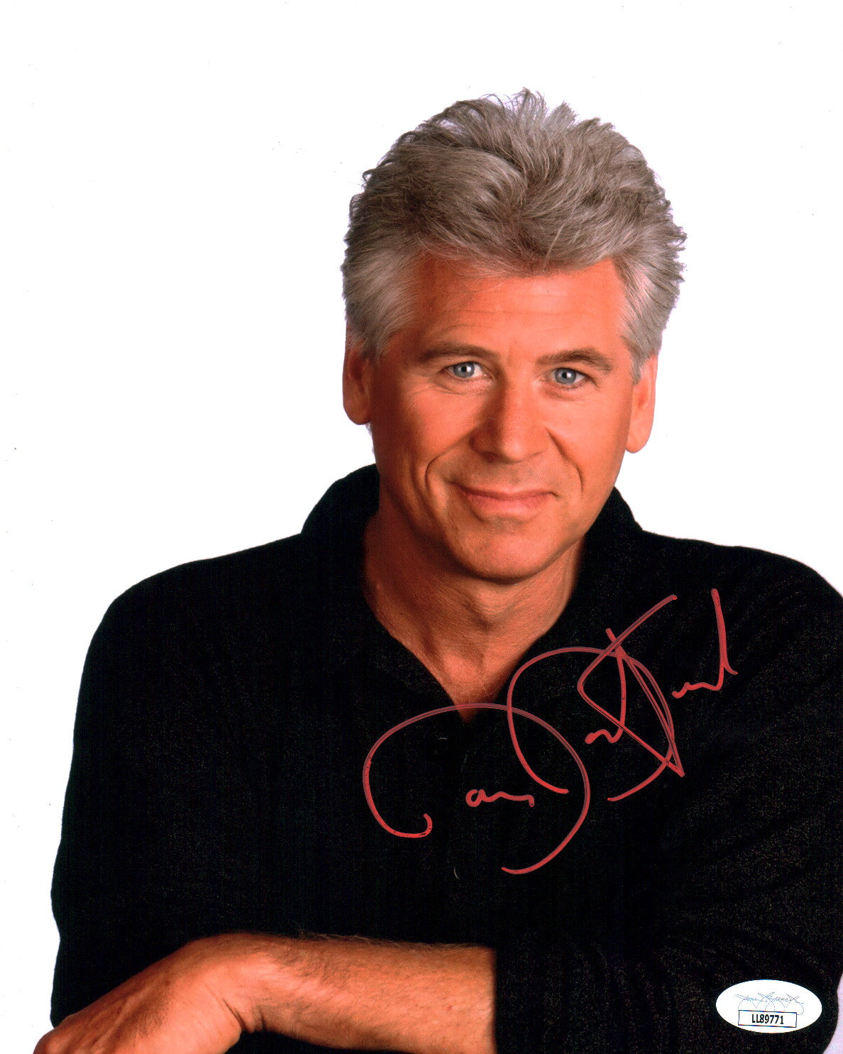 Barry Bostwick Headshot 8x10 Photo Signed Autograph JSA Certified Auto