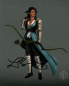 Laura Bailey The Legend Of Vox Machina 8x10 Signed Photo JSA Certified Autograph