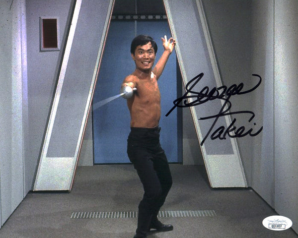 George Takei Star Trek 8x10 Signed Photo JSA Certified Autograph