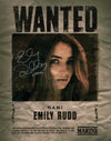 Emily Rudd One Piece 11x14 Signed Mini Poster JSA Certified Autograph