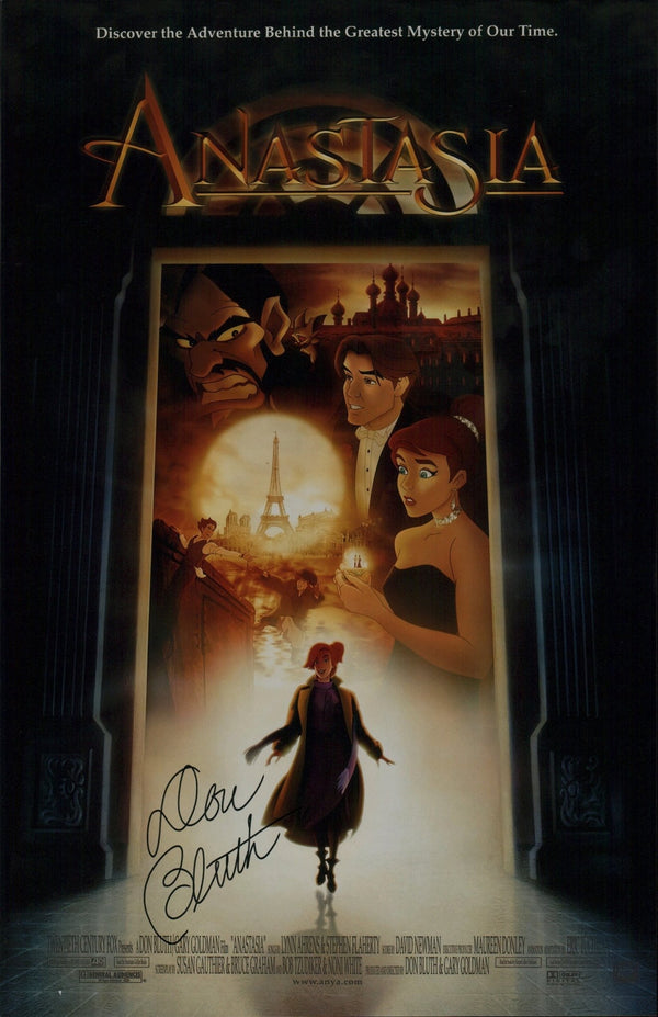 Don Bluth Anastasia 11x17 Photo Poster Signed Autograph JSA Certified Auto