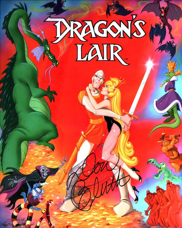 Don Bluth Dragon's Lair 8x10 Signed Photo JSA Certified Autograph