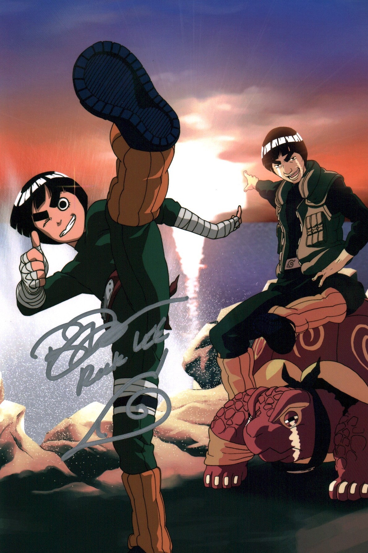Brian Donovan Naruto 8x12 Signed Photo JSA Certified Autograph