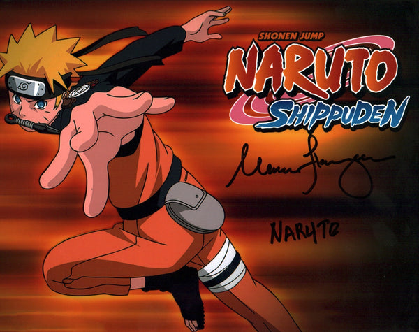 Maile Flanagan Naruto 8x10 Signed Photo JSA Certified Autograph
