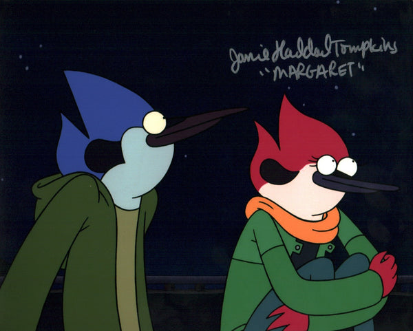 Janie Haddad Tompkins Regular Show 8x10 Signed Photo JSA Certified Autograph