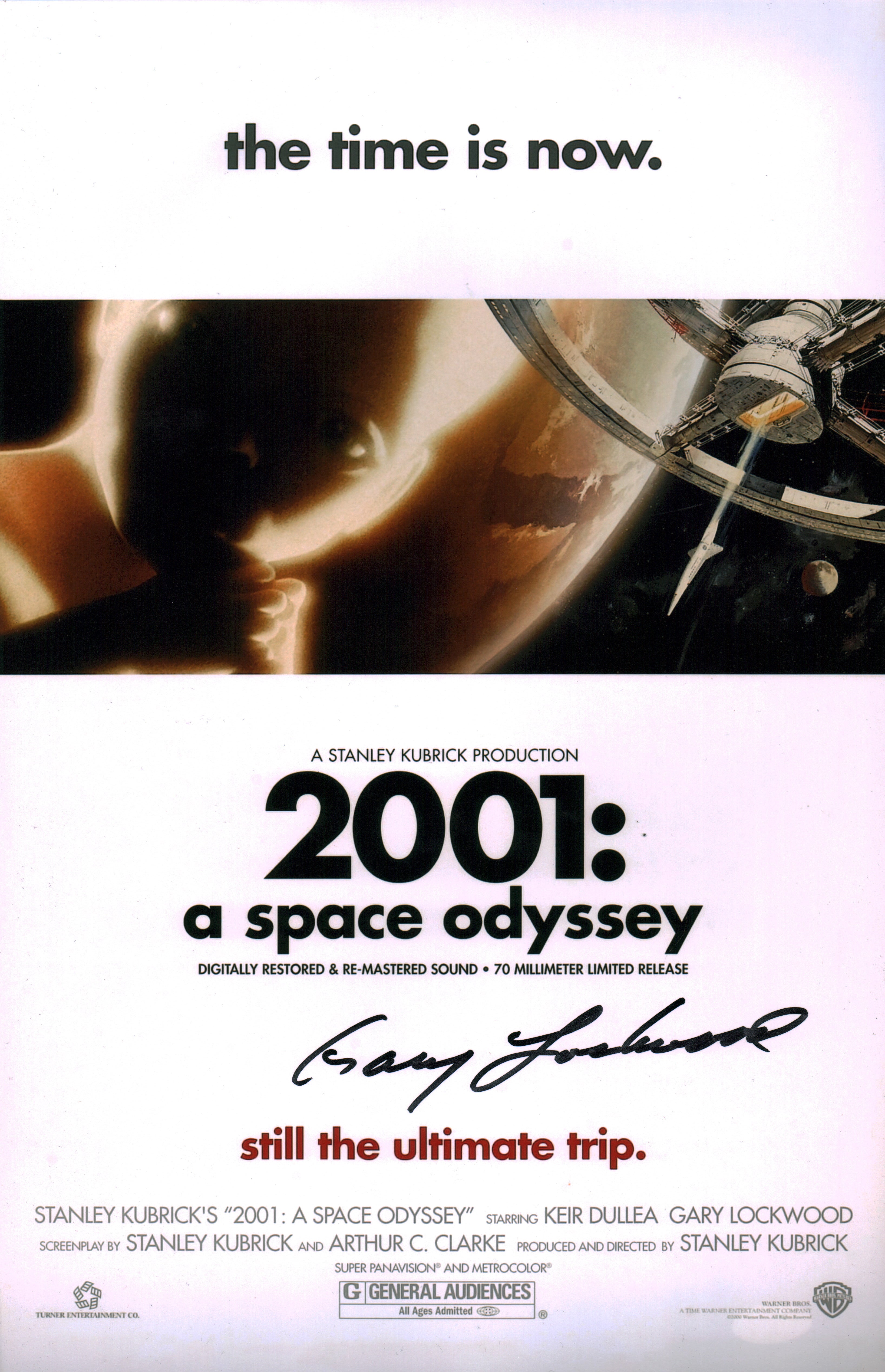 Gary Lockwood 2001: A Space Odyssey 11x17 Mini Posters Signed JSA Certified Autograph