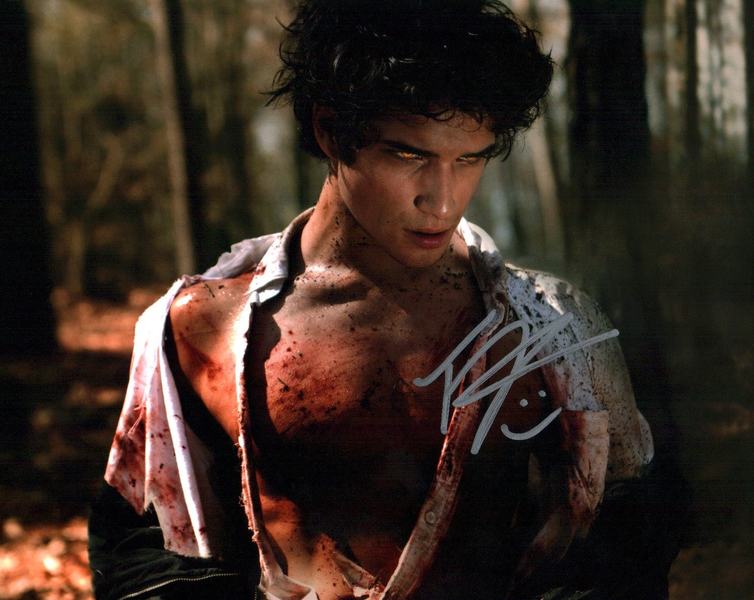 Tyler Posey Teen Wolf 8x10 Signed Photo JSA Certified Autograph