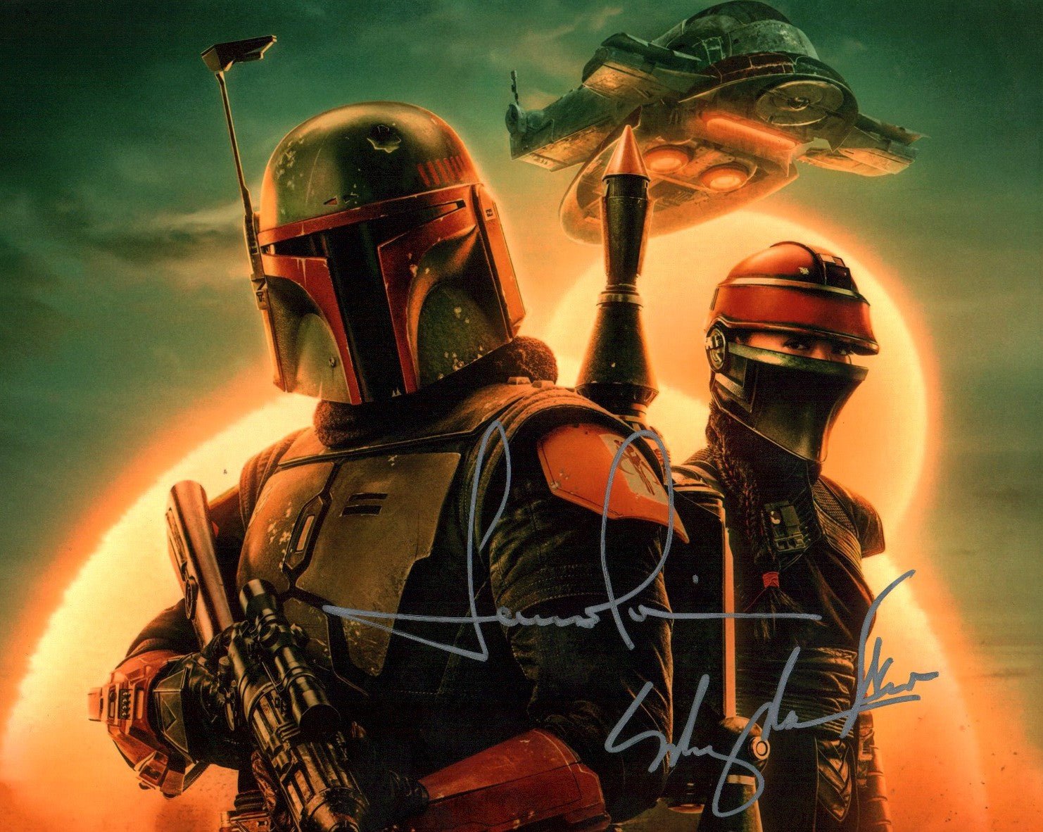 Star Wars: The Book of Boba Fett 8x10 Photo Signed Morrison, Wen JSA Certified Autograph
