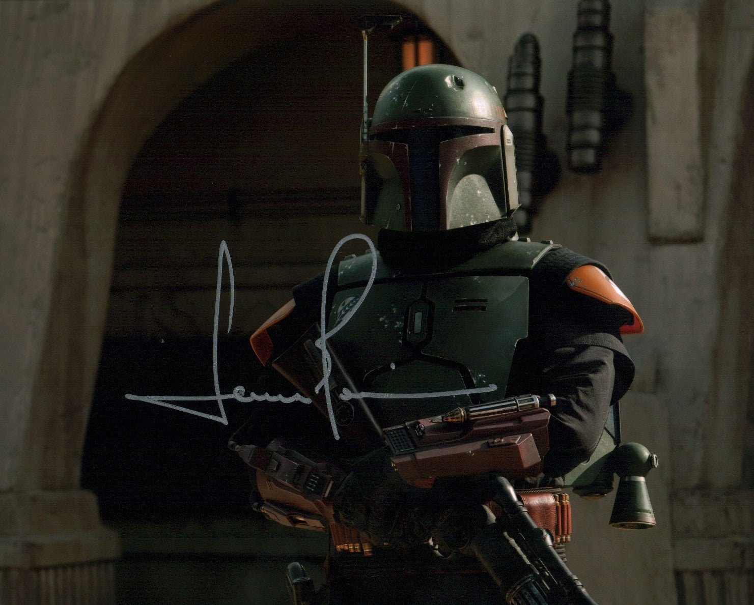 Temuera Morrison Star Wars: The Book of Boba Fett 8x10 Photo Signed JSA Certified Autograph