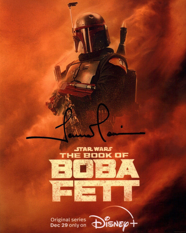 Temuera Morrison Star Wars: The Book of Boba Fett 8x10 Photo Signed JSA Certified Autograph