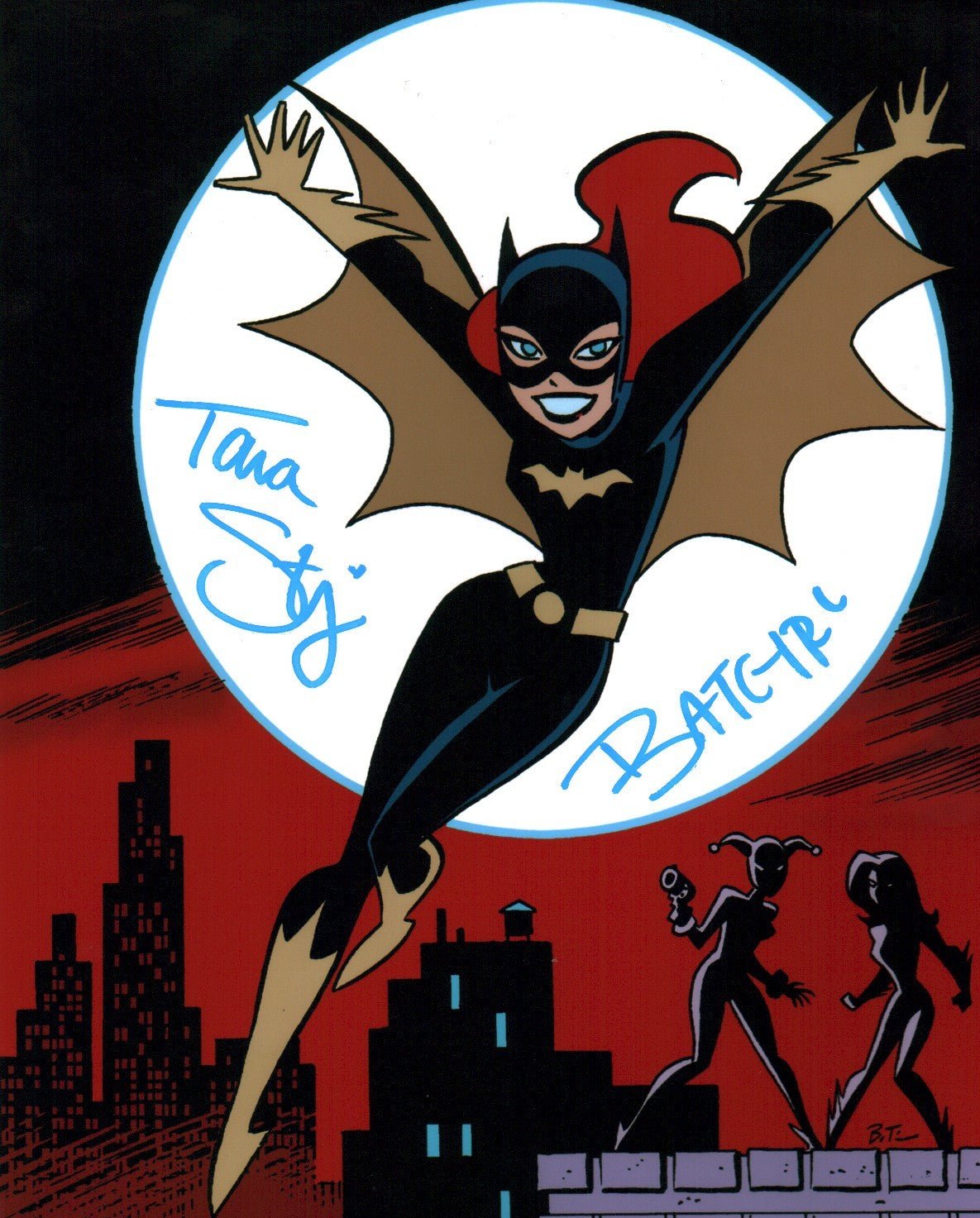 Tara Strong Batman 8x10 Signed Photo JSA Certified Autograph