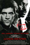Danny Glover Lethal Weapon 8x12 Photo JSA Certified Autograph